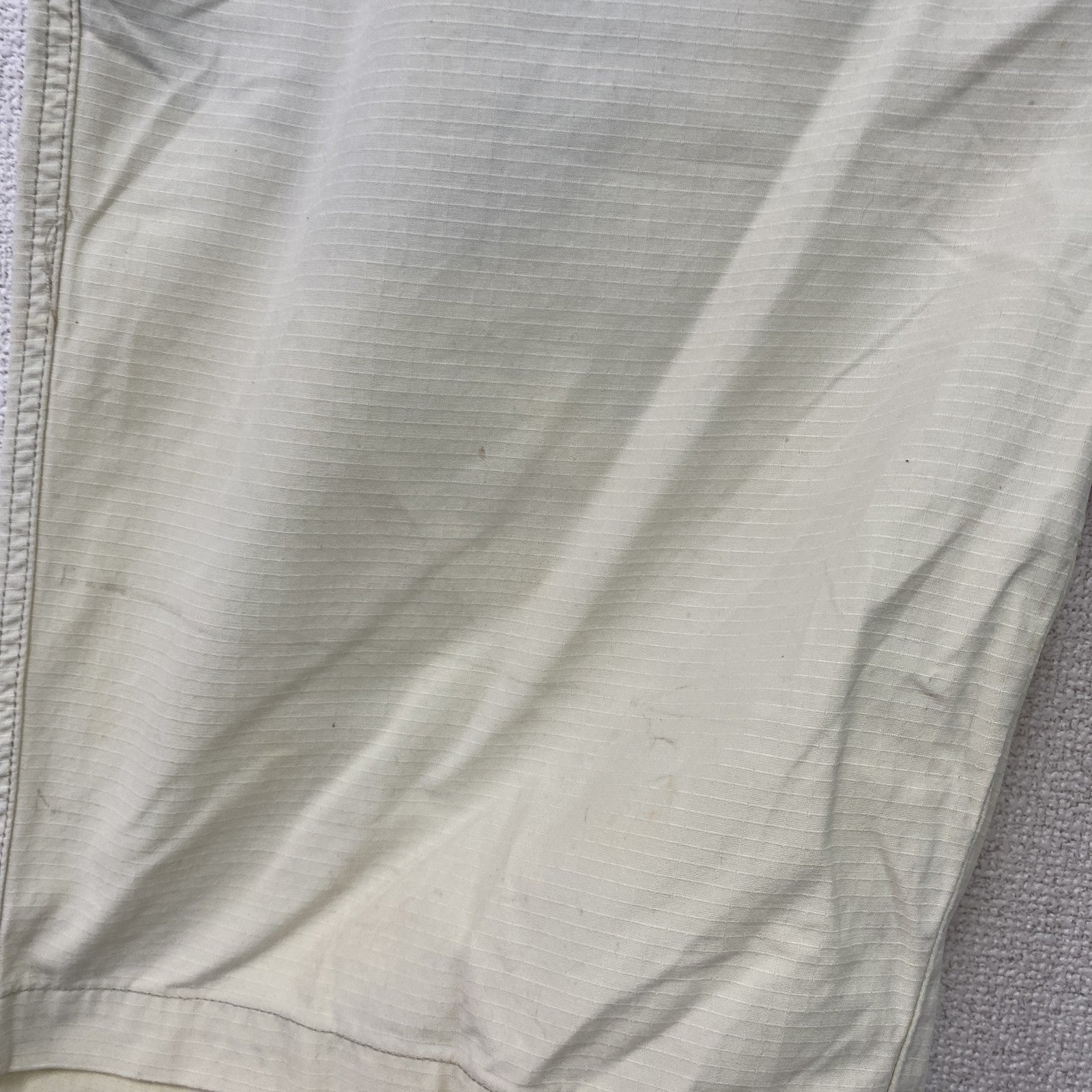 90s　OLD STUSSY　オールドステューシー　ハーフパンツ　ヴィンテージ　アイボリー　古着