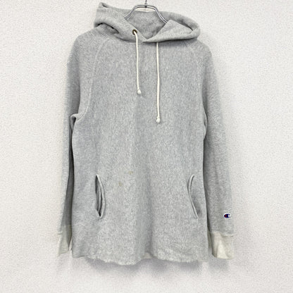 Champion　チャンピオン　リバースウィーブ　スウェットパーカー/フーディー　単色タグ　復刻　グレー　Lサイズ