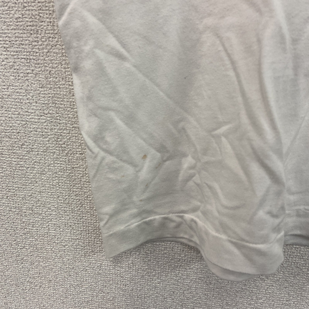 Imagen　半袖プリントTシャツ　シングルステッチ　白　ホワイト　XLサイズ カットソー メンズ コットン 古着