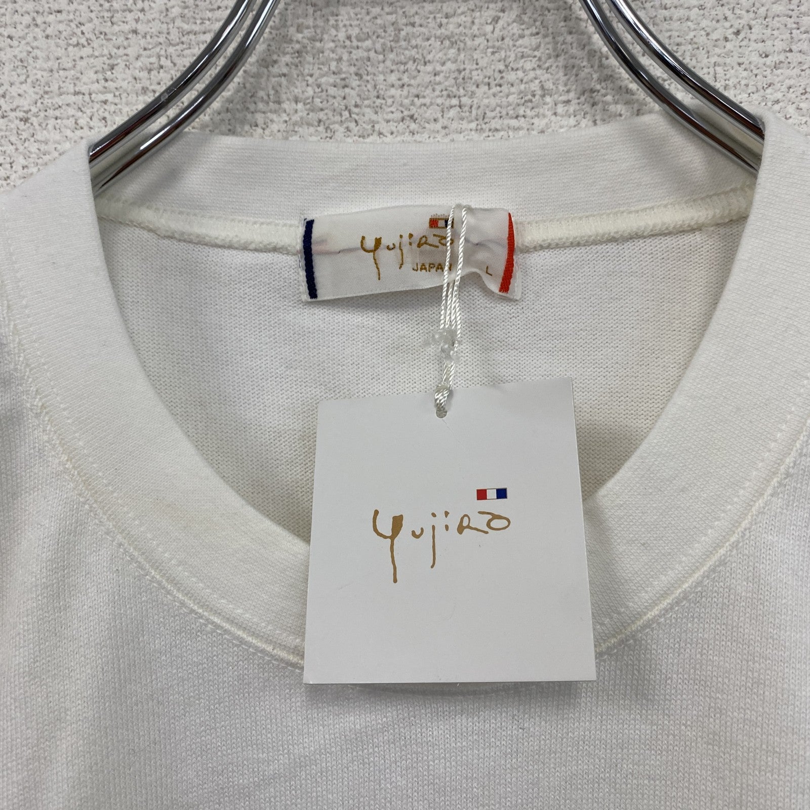 ～90s　石原裕次郎　半袖Tシャツ　ヴィンテージ　デッドストック　白　ホワイト　Lサイズ カットソー メンズ コットン 古着