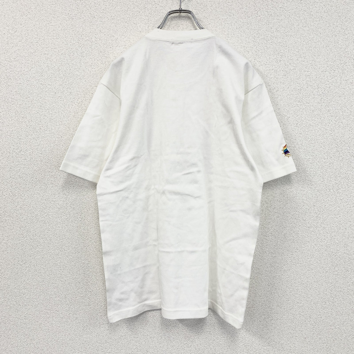～90s　石原裕次郎　半袖Tシャツ　ヴィンテージ　デッドストック　白　ホワイト　Lサイズ カットソー メンズ コットン 古着