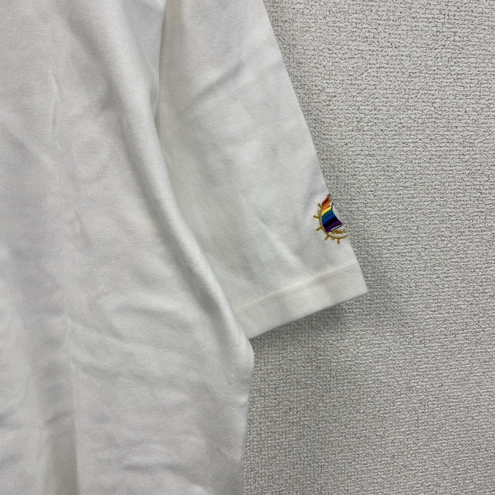 ～90s　石原裕次郎　半袖Tシャツ　ヴィンテージ　デッドストック　白　ホワイト　Lサイズ カットソー メンズ コットン 古着
