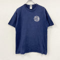 FRUIT OF THE LOOM　フルーツオブザルーム　半袖プリントTシャツ　BCFD　両面プリント　紺　ネイビー　Lサイズ　古着