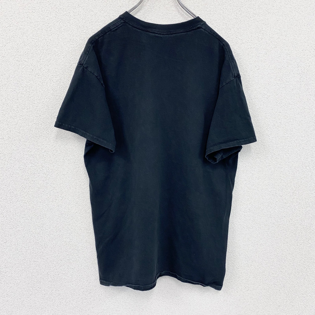 GILDAN　ギルダン　半袖プリントTシャツ　ILOVETシャツ　黒　ブラック　Lサイズ　古着