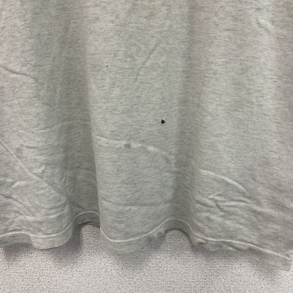 SOFFE'S　OTS　半袖プリントTシャツ　シングルステッチ　グレー　XLサイズ カットソー メンズ コットン 古着