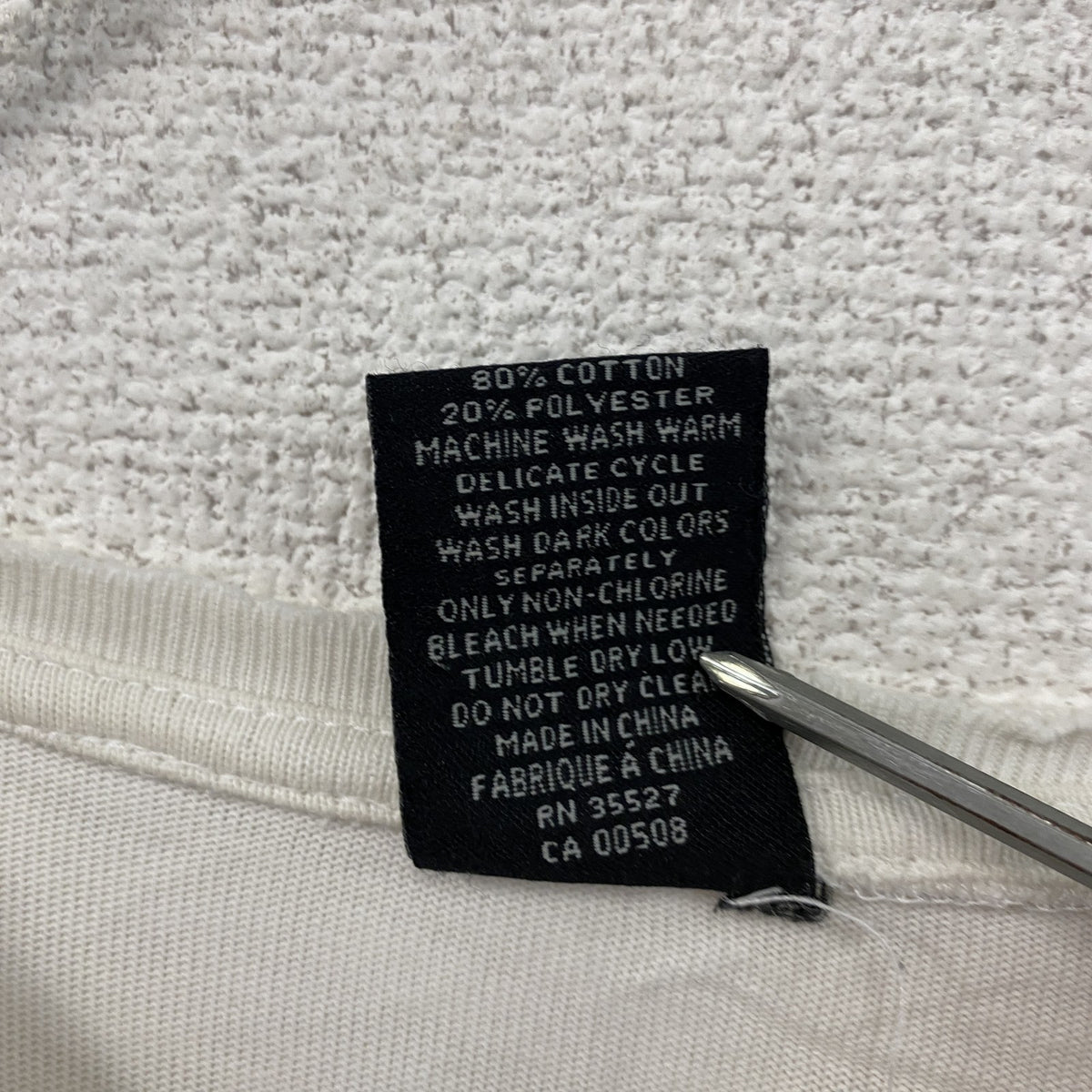 MARITHE FRANCOIS GIBBAUD　マリテフランソワジルボー　半袖プリントTシャツ　白　ホワイト　XLサイズ　古着
