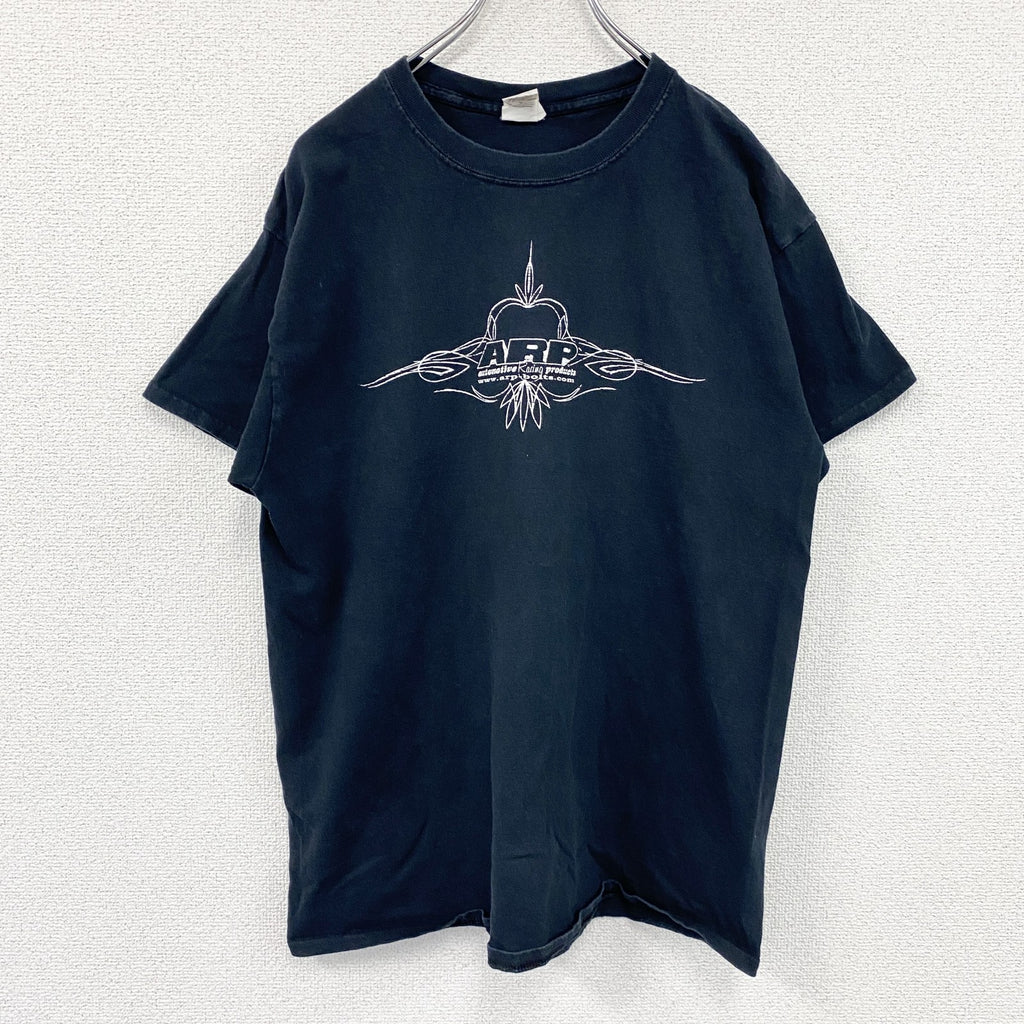 GILDAN　ギルダン　半袖Tシャツ 　企業T　ARP　 MOPAC AUTO SUPPLY　黒　ブラック　Lサイズ　古着