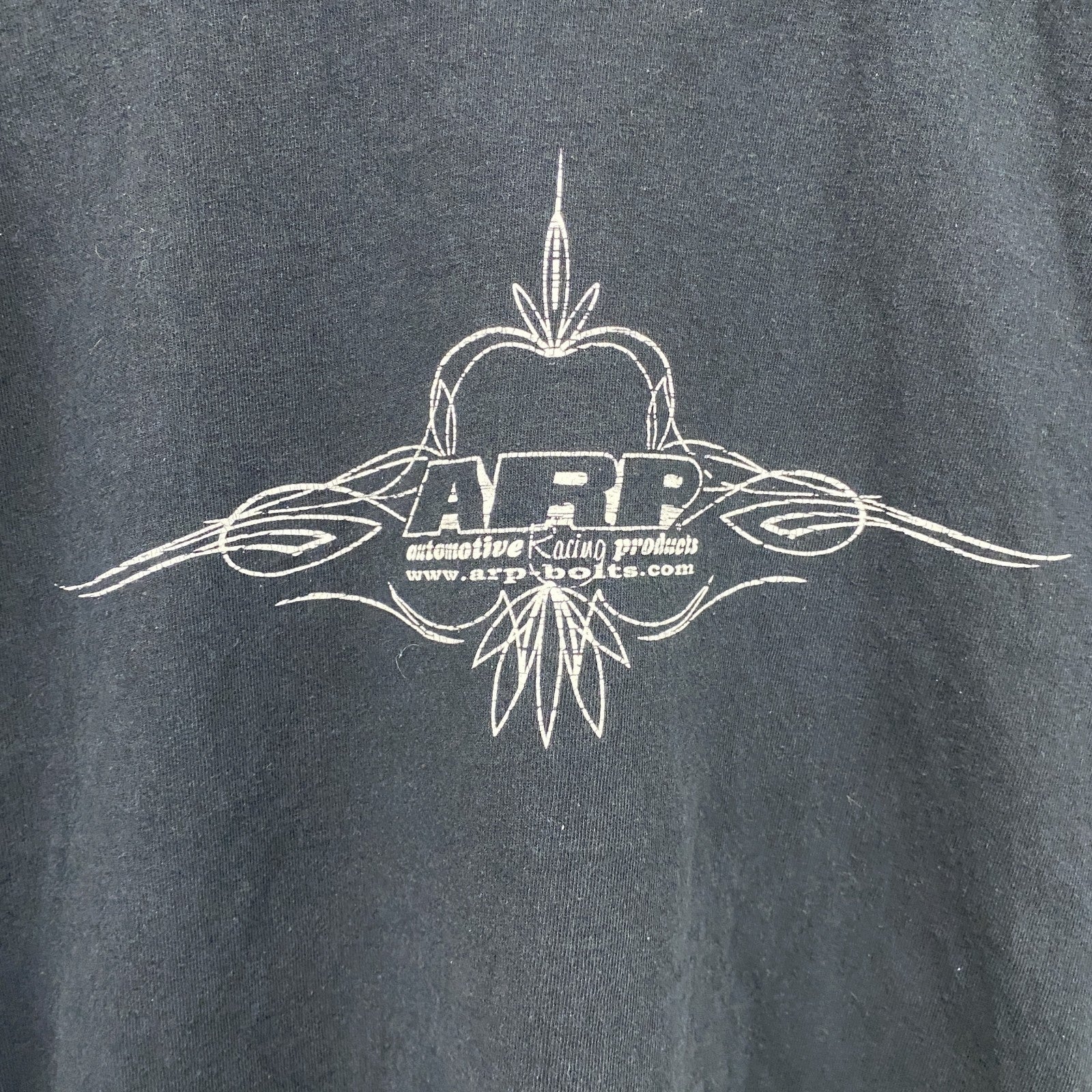 GILDAN　ギルダン　半袖Tシャツ 　企業T　ARP　 MOPAC AUTO SUPPLY　黒　ブラック　Lサイズ　古着