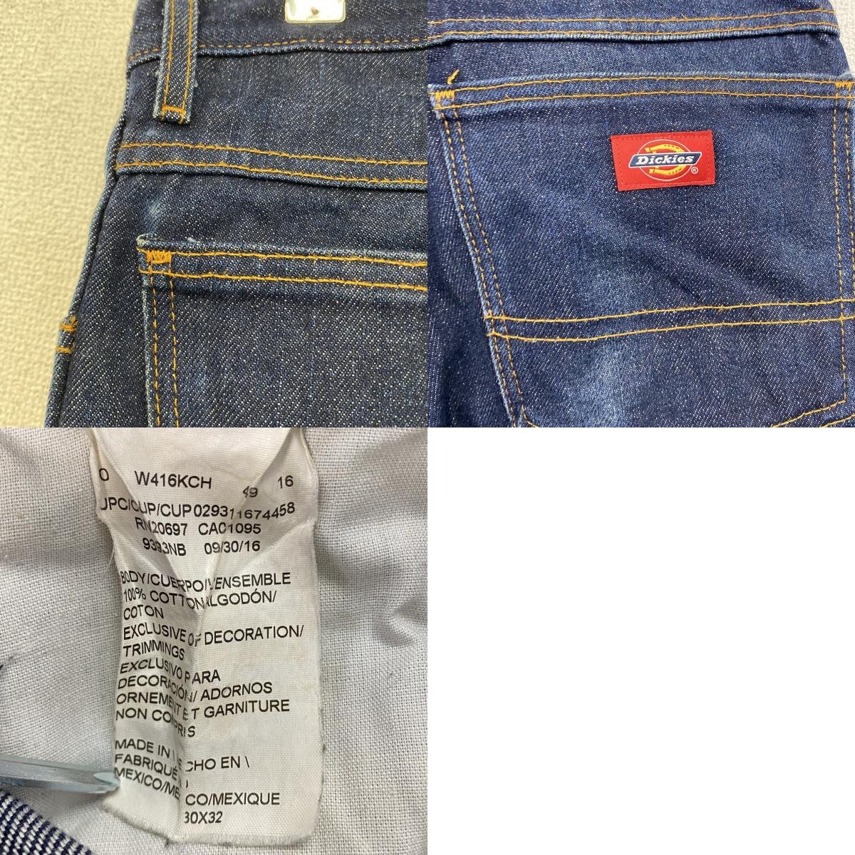 Dickies　ディッキーズ　デニムパンツ/ジーンズ　インディゴ　30サイズ