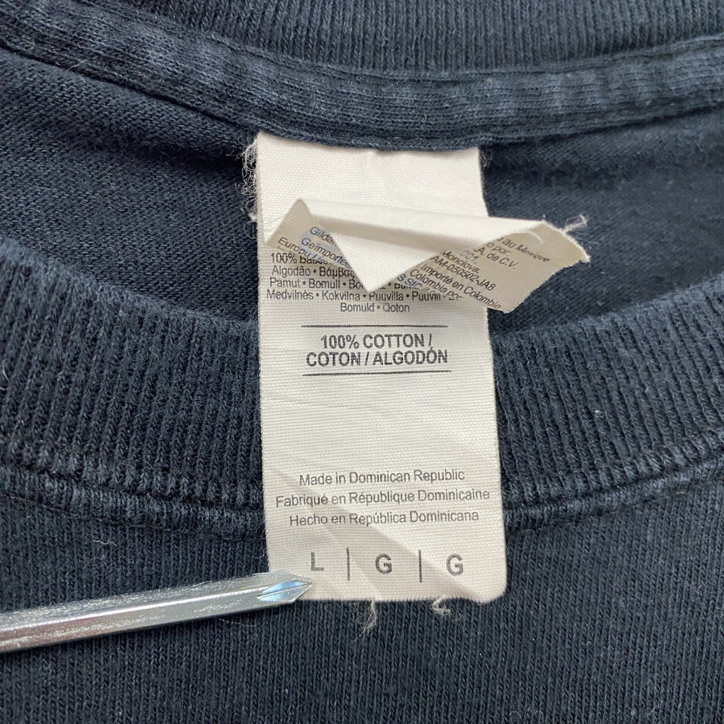 GILDAN　ギルダン　半袖Tシャツ 　企業T　ARP　 MOPAC AUTO SUPPLY　黒　ブラック　Lサイズ　古着
