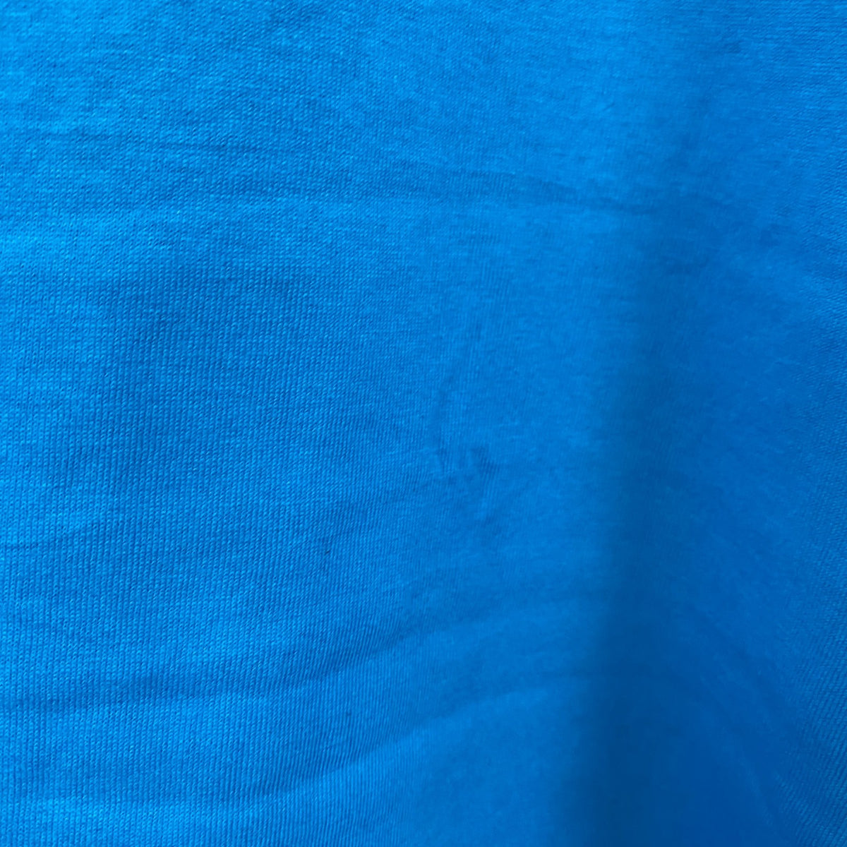 Hanes　ヘインズ　半袖プリントTシャツ　シングルステッチ　ヴィンテージ　水色　ライトブルー　XLサイズ カットソー メンズ コットン 古着