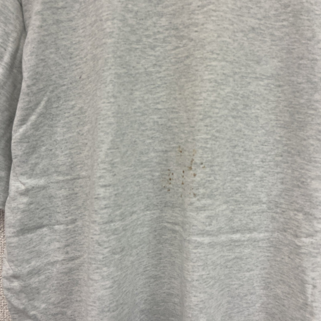 FRUIT OF THE LOOM　フルーツオブザルーム　半袖プリントTシャツ　シングルステッチ　アニマル　グレー　XLサイズ カットソー メンズ コットン 古着
