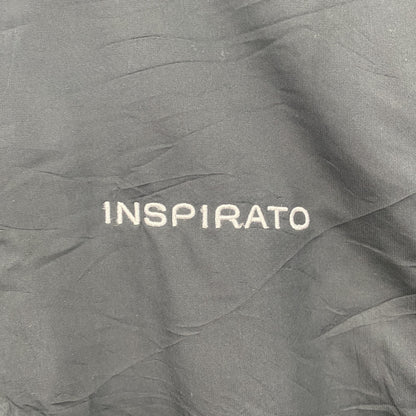 古着 used　NIKE GOLF　ナイキゴルフ　ハーフジップナイロン刺繍ジャケット　黒　ブラック　Lサイズ