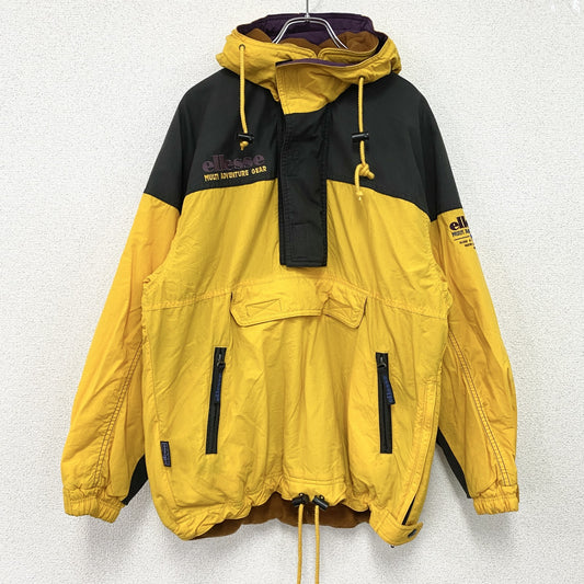 ellesse　アノラックパーカー　黄色　イエロー　Mサイズ
