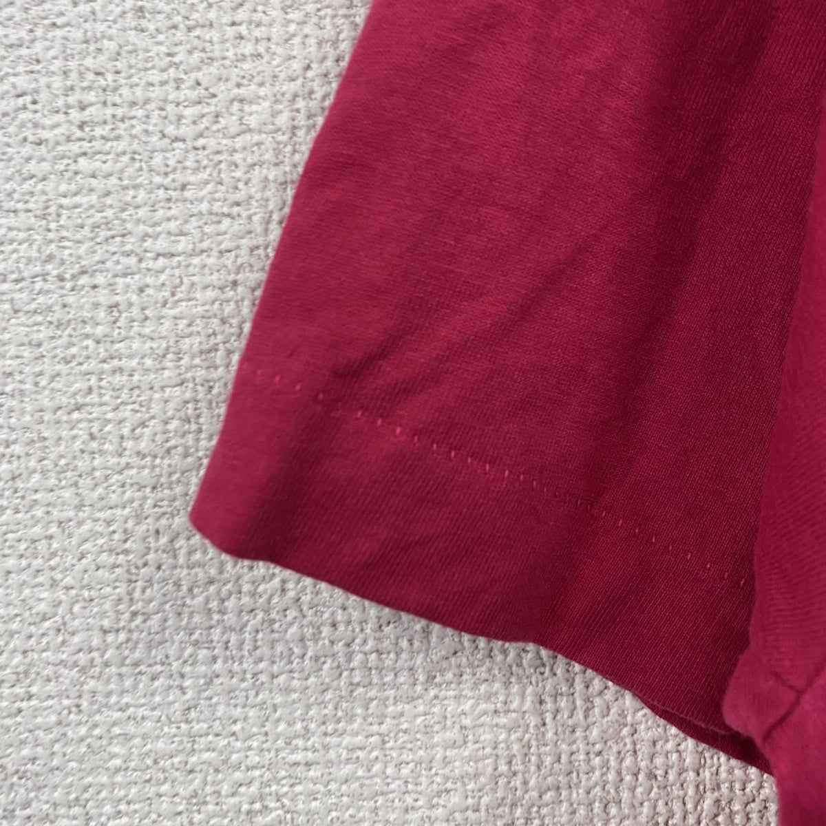 SCREEN STARS　スクリーンスターズ　半袖プリントTシャツ　シングルステッチ　ヴィンテージ　カシスレッド　XLサイズ カットソー メンズ コットン 古着