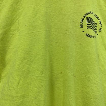 GILDAN　ギルダン　Harley Davidson　ハーレーダビッドソン　半袖Tシャツ　黄色　イエロー　Mサイズ