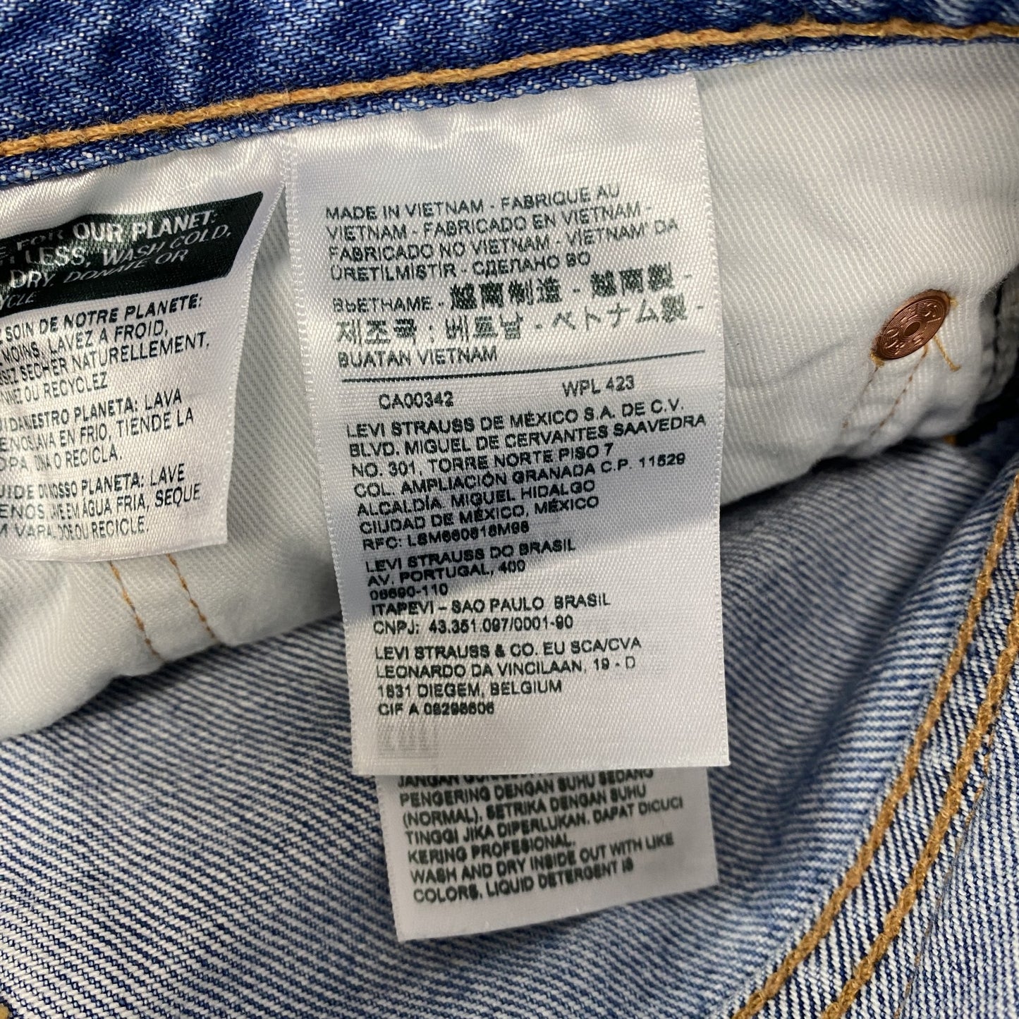 Levi’s　リーバイス　562　デニムパンツ/ジーンズ　インディゴ　Ｗ33サイズ