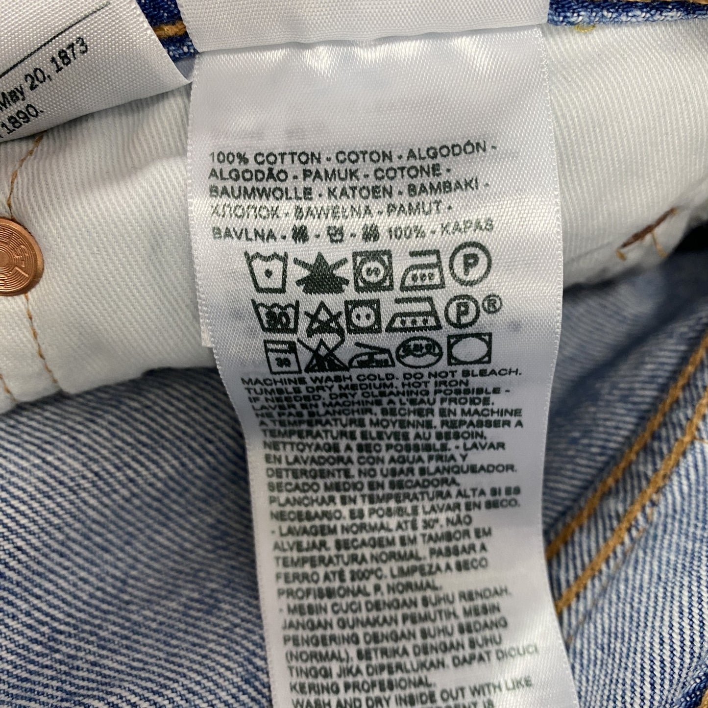 Levi’s　リーバイス　562　デニムパンツ/ジーンズ　インディゴ　Ｗ33サイズ