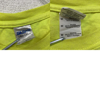 GILDAN　ギルダン　Harley Davidson　ハーレーダビッドソン　半袖Tシャツ　黄色　イエロー　Mサイズ