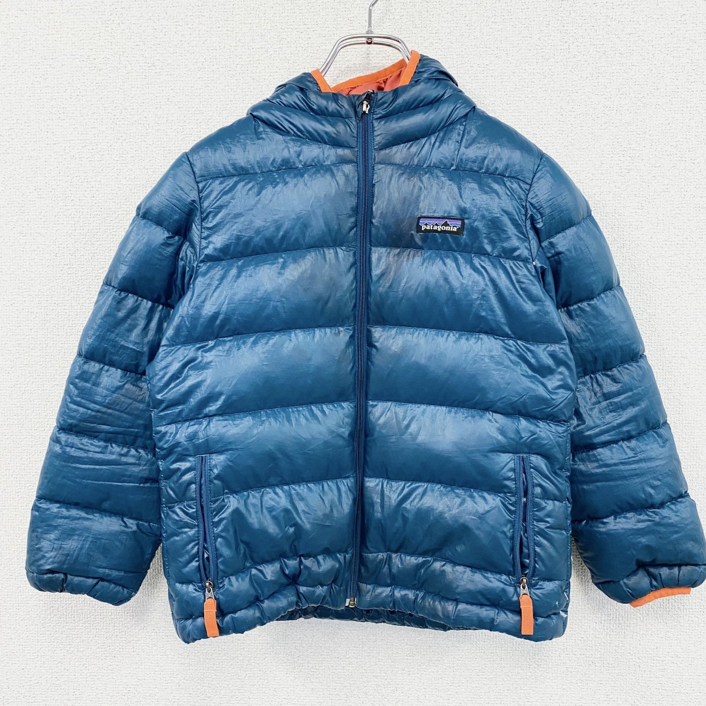 patagonia　パタゴニア　ハイロフトダウンセーターフーディ　ダウンジャケット　青　ブルー　Sサイズ
