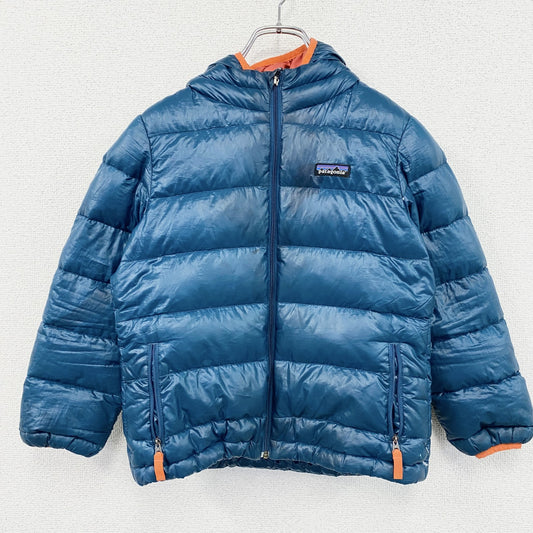 patagonia　パタゴニア　ハイロフトダウンセーターフーディ　ダウンジャケット　青　ブルー　Sサイズ