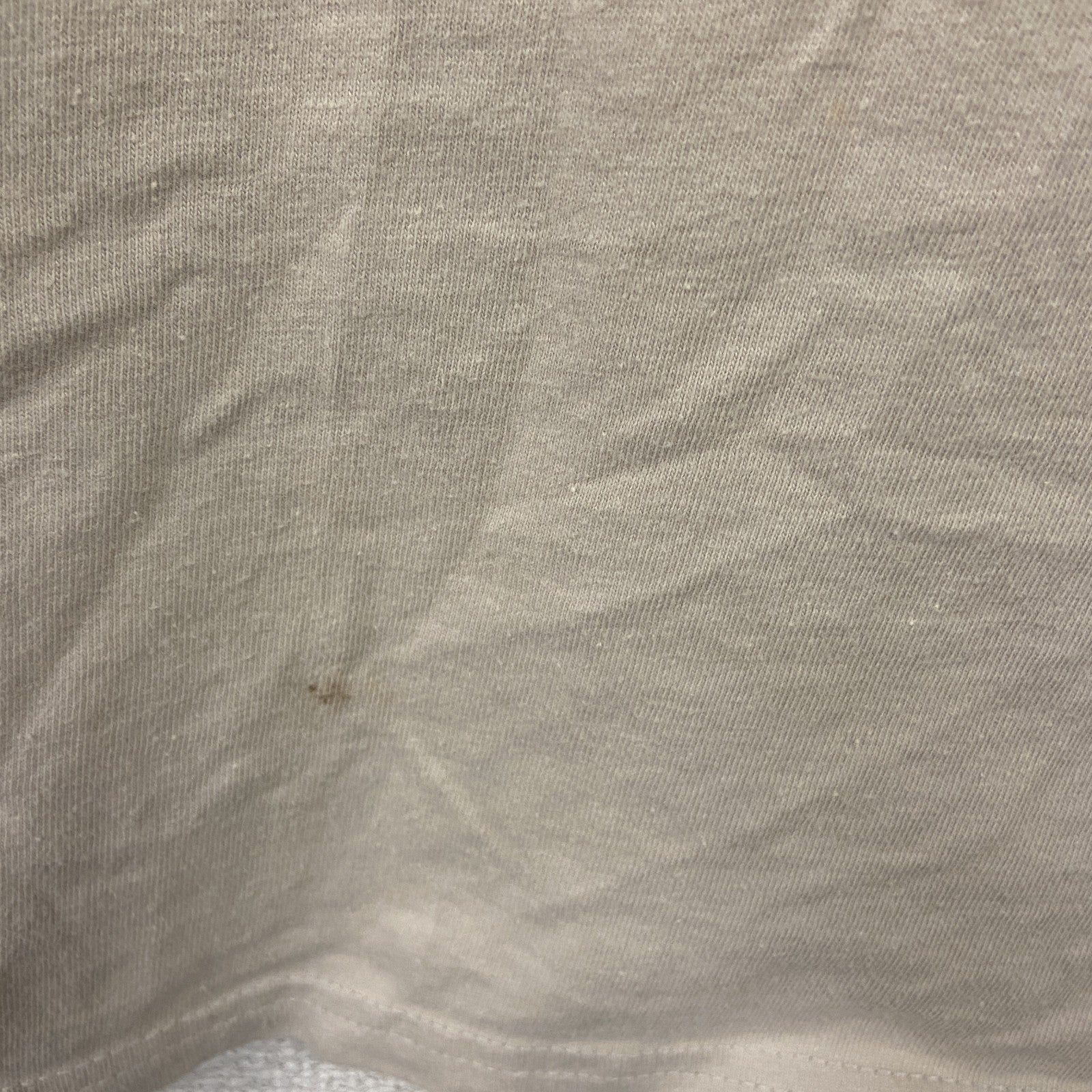 Hanes　ヘインズ　半袖プリントTシャツ　ミリタリー　ベージュ　Lサイズ　古着