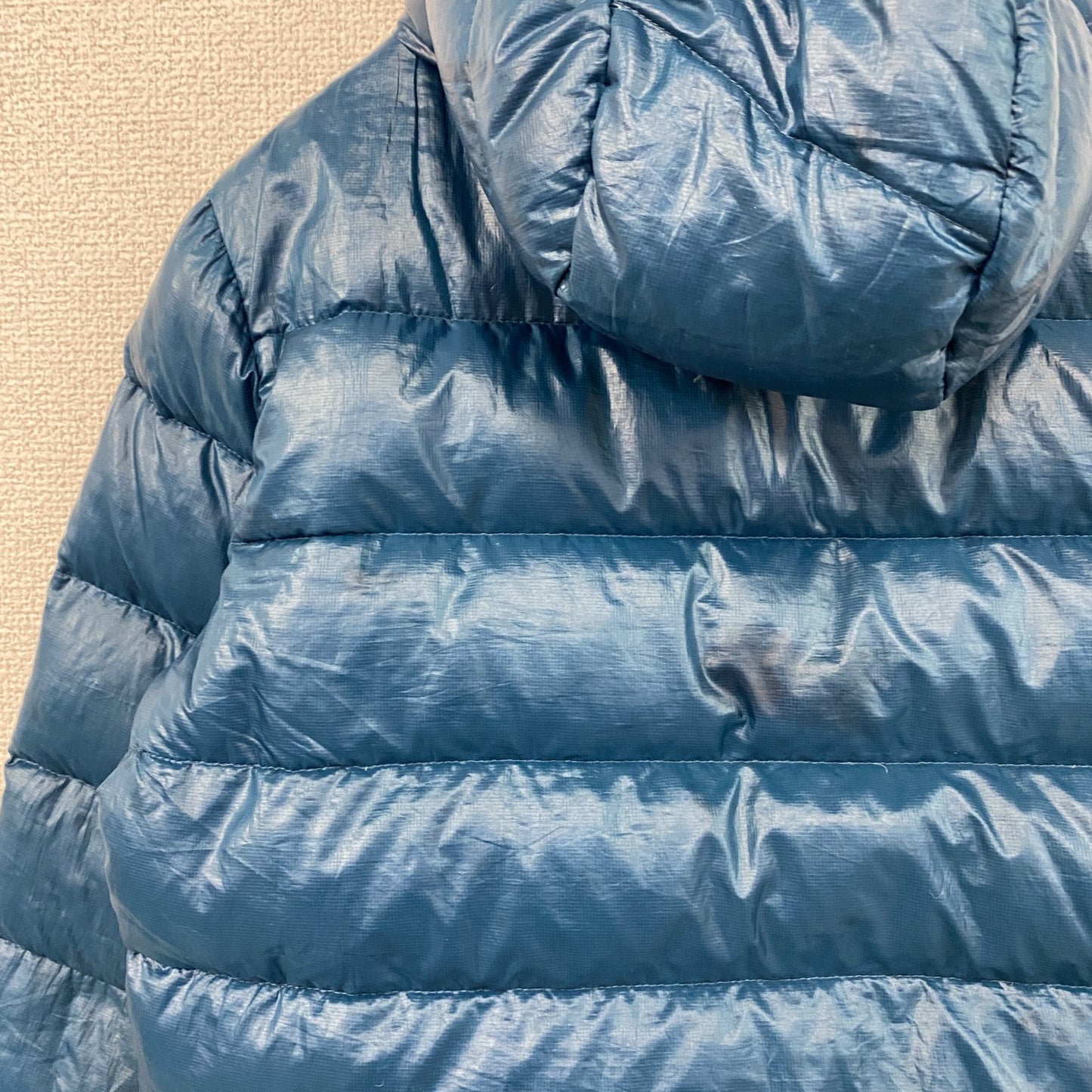 patagonia　パタゴニア　ハイロフトダウンセーターフーディ　ダウンジャケット　青　ブルー　Sサイズ