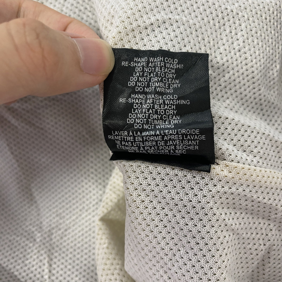 adidas　アディダス　タートルネックウールニットセーター　スリーストライプス　紺　ネイビー　Mサイズ　古着