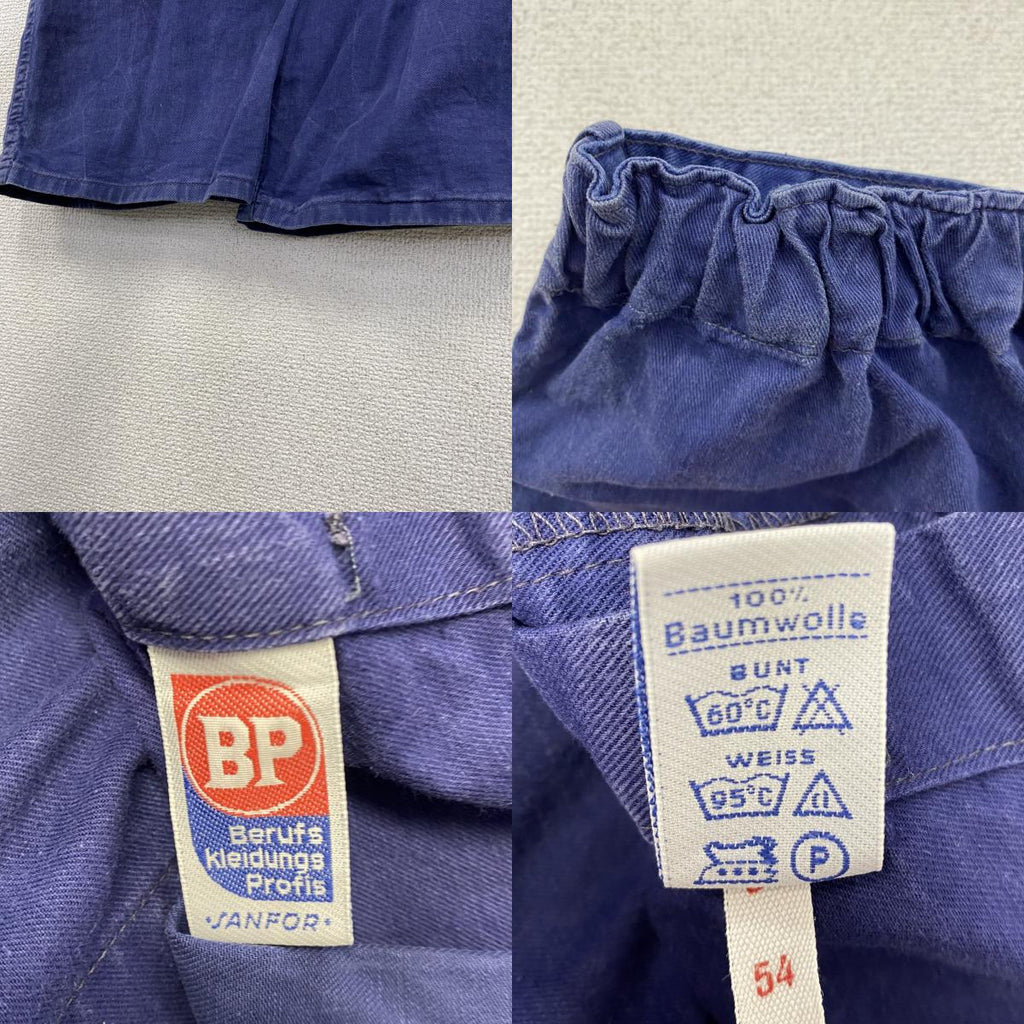 BP　ワークパンツ　ユーロワークパンツ　紺　ネイビー　54サイズ　古着