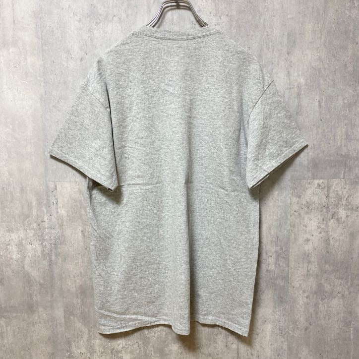 Disney ディズニー　Mickey Mouse　ミッキー　半袖オフィシャルプリントTシャツ　グレー　灰色　古着