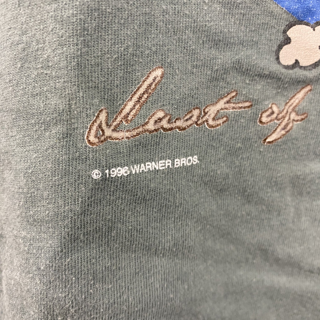 BLUE COW　長袖Tシャツ/ロンT　カーキ　Mサイズ　古着