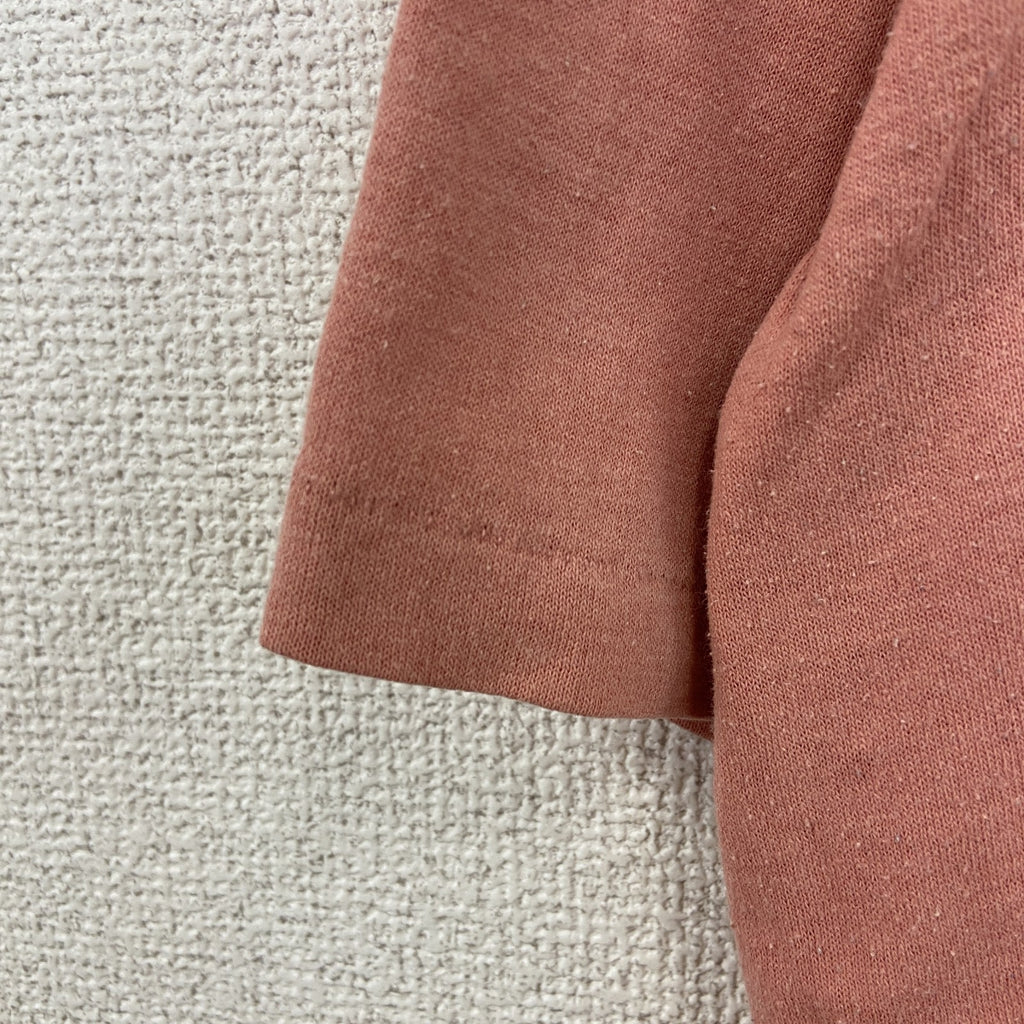 DECODPORT　半袖プリントTシャツ　ヴィンテージ　シングルステッチ　ピンク　ONE SIZE サイズ　古着