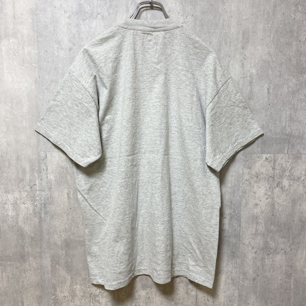 Disney ディズニー　Mickey Mouse　ミッキー　半袖オフィシャルプリントTシャツ　グレー　灰色　古着