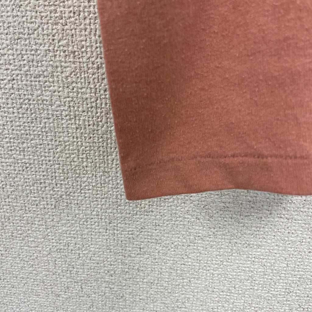 DECODPORT　半袖プリントTシャツ　ヴィンテージ　シングルステッチ　ピンク　ONE SIZE サイズ　古着