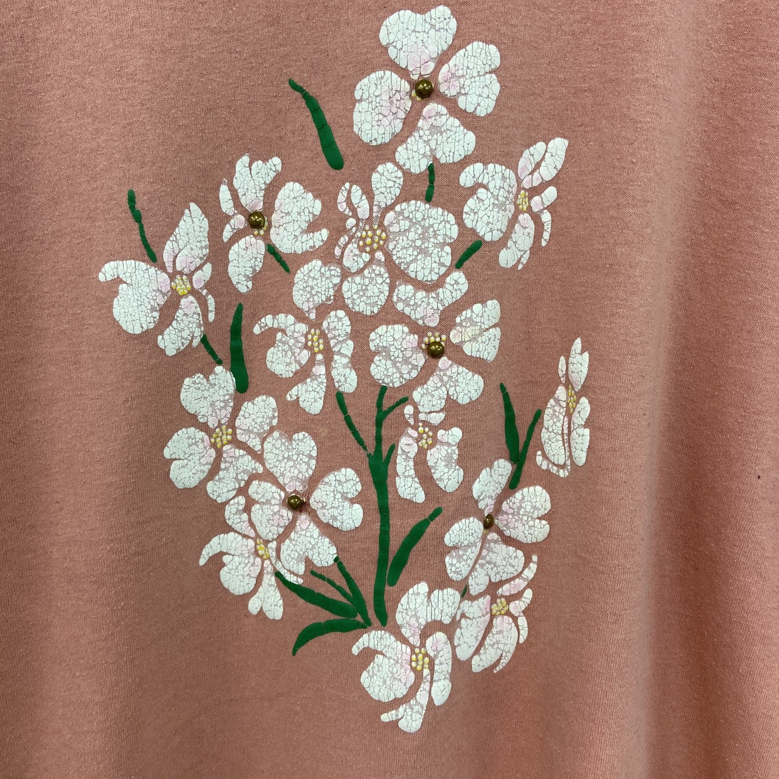 DECODPORT　半袖プリントTシャツ　ヴィンテージ　シングルステッチ　ピンク　ONE SIZE サイズ　古着