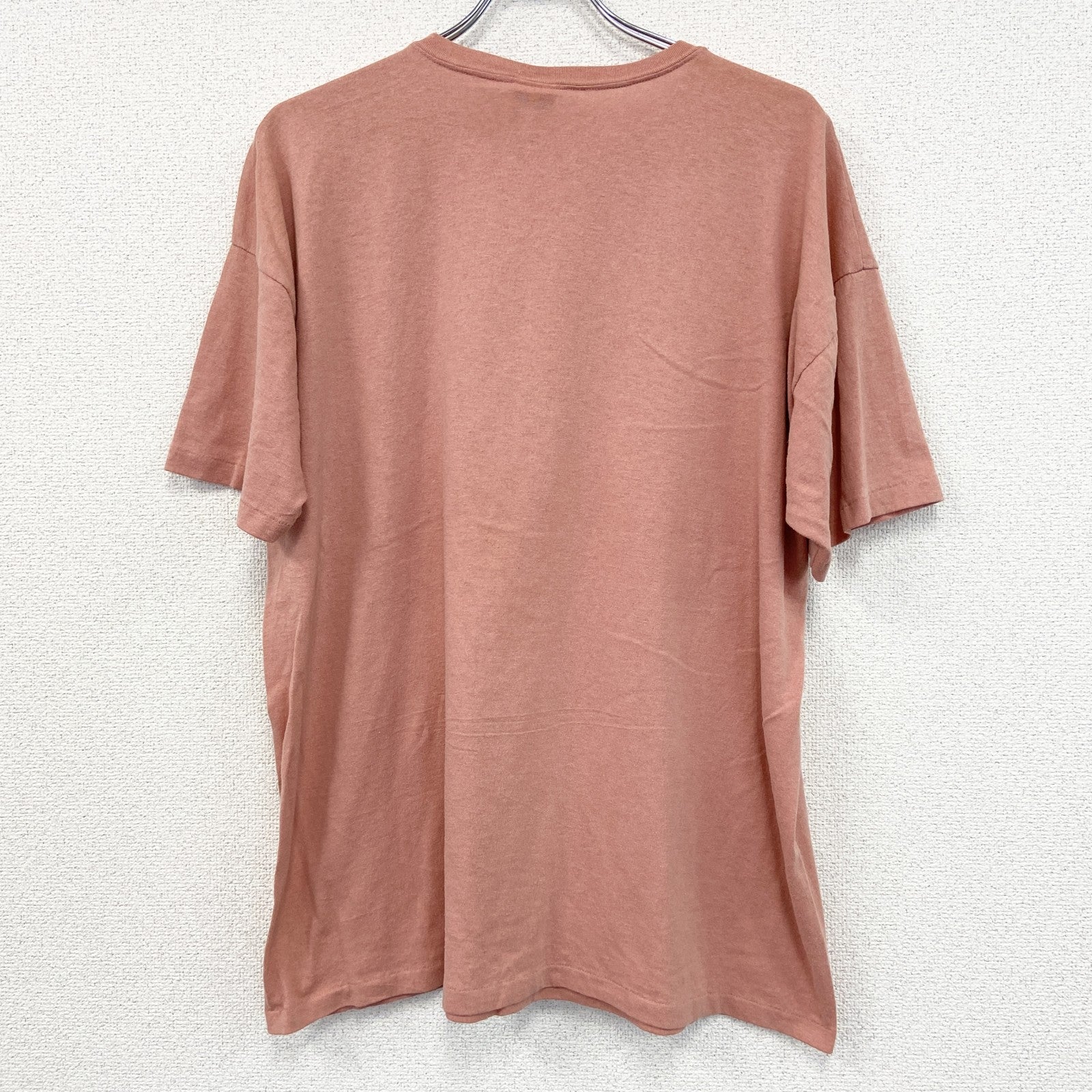 DECODPORT　半袖プリントTシャツ　ヴィンテージ　シングルステッチ　ピンク　ONE SIZE サイズ　古着