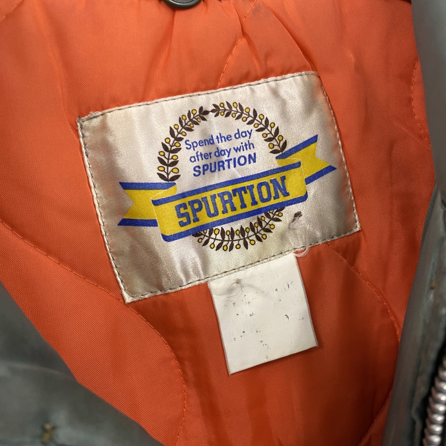 SPURTION　フライトジャケット　MA-1　ミリタリージャケット　カーキ