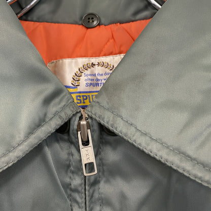 SPURTION　フライトジャケット　MA-1　ミリタリージャケット　カーキ