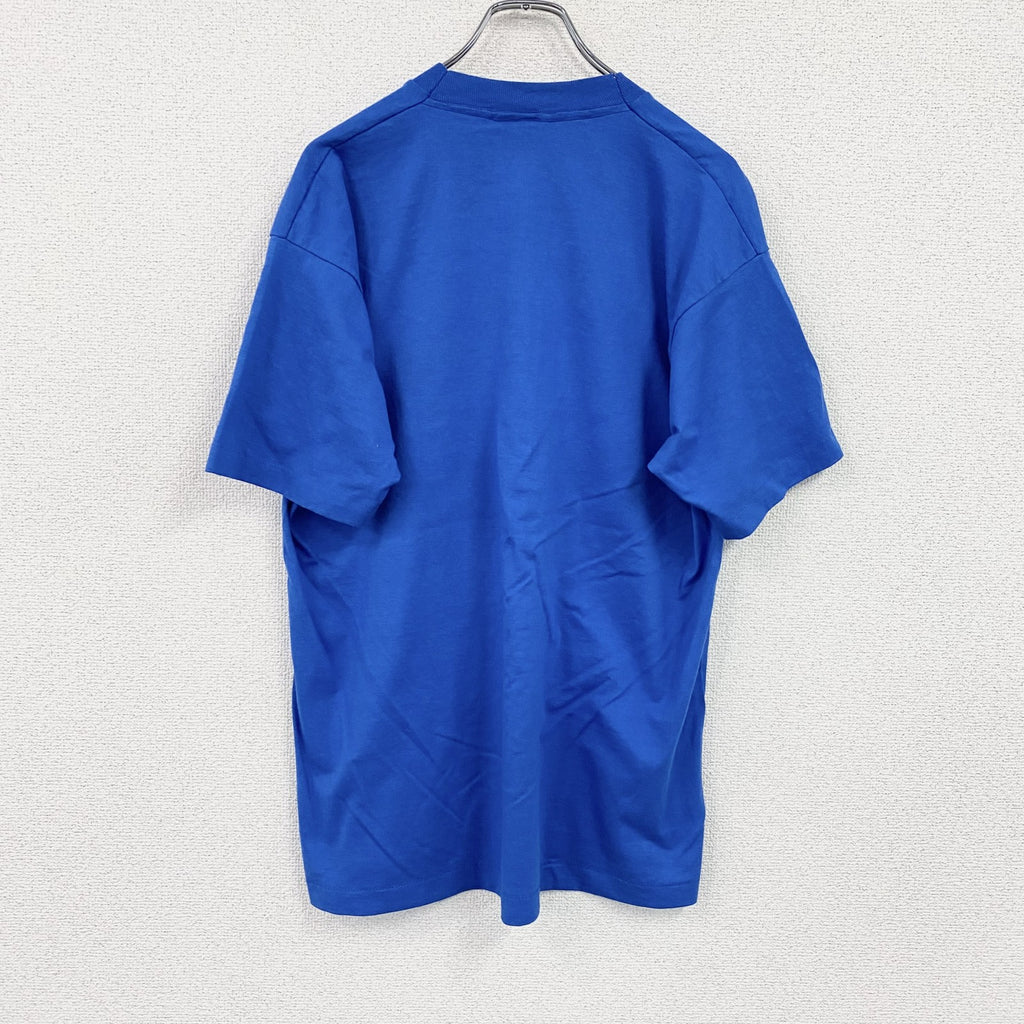 SCREEN STARS　スクリーンスターズ　半袖プリントTシャツ　シングルステッチ　ヴィンテージ　青　ブルー　XLサイズ　古着