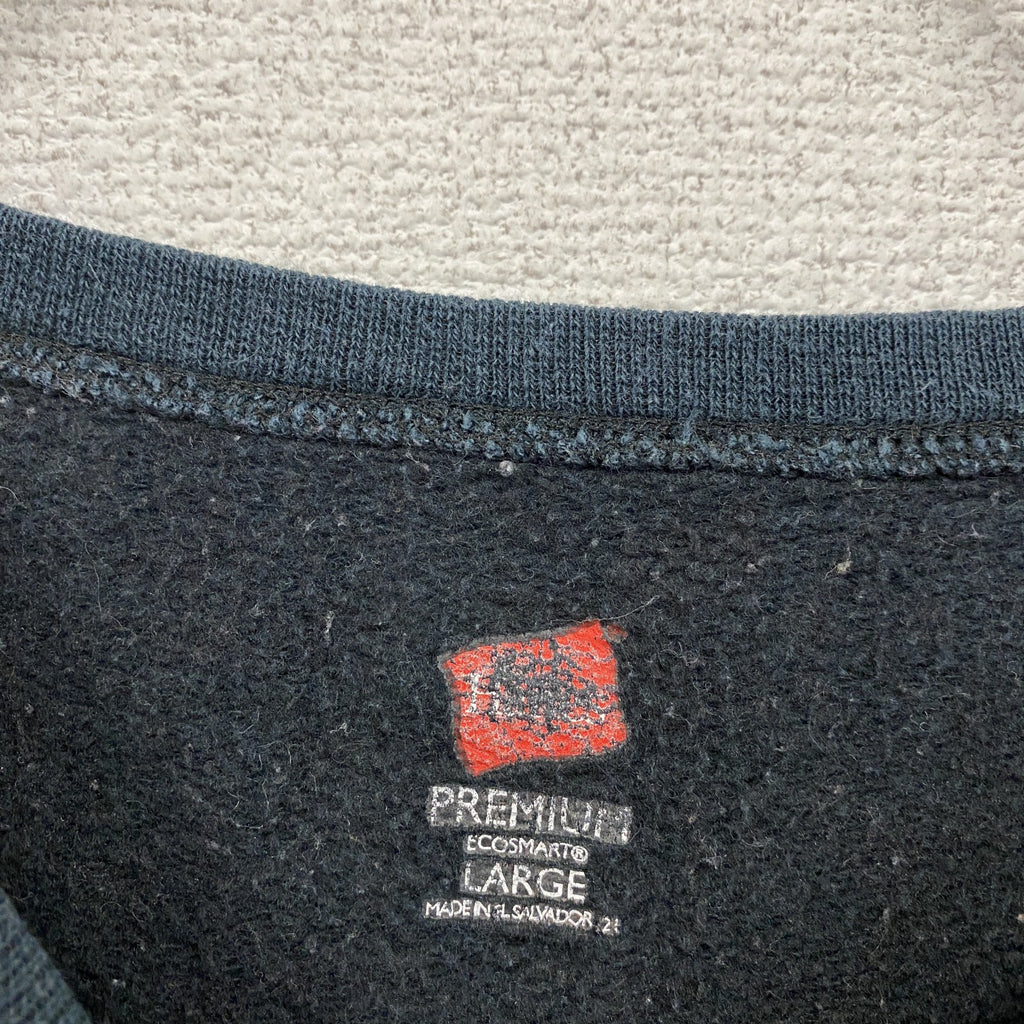 Hanes　ヘインズ　スウェット/トレーナー　MICHIGAN　黒　ブラック　Lサイズ　古着