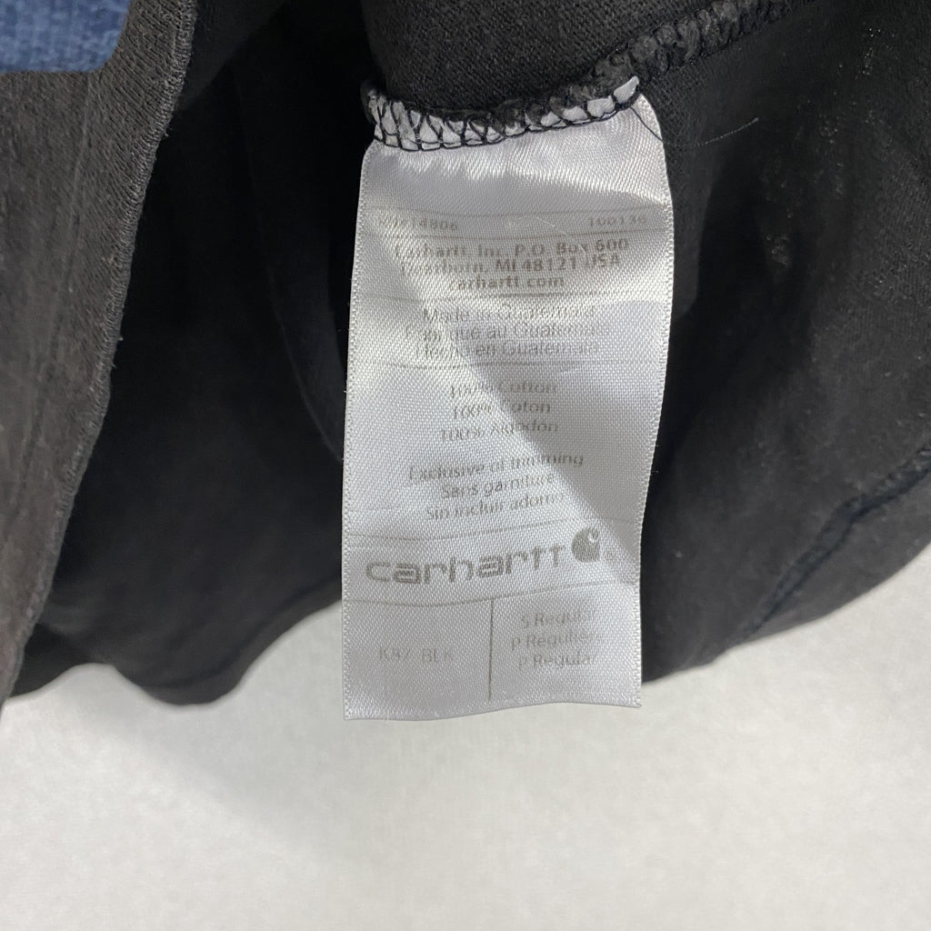 Carhartt　カーハート　半袖Tシャツ　フェード　黒　ブラック　Sサイズ カットソー メンズ コットン 古着