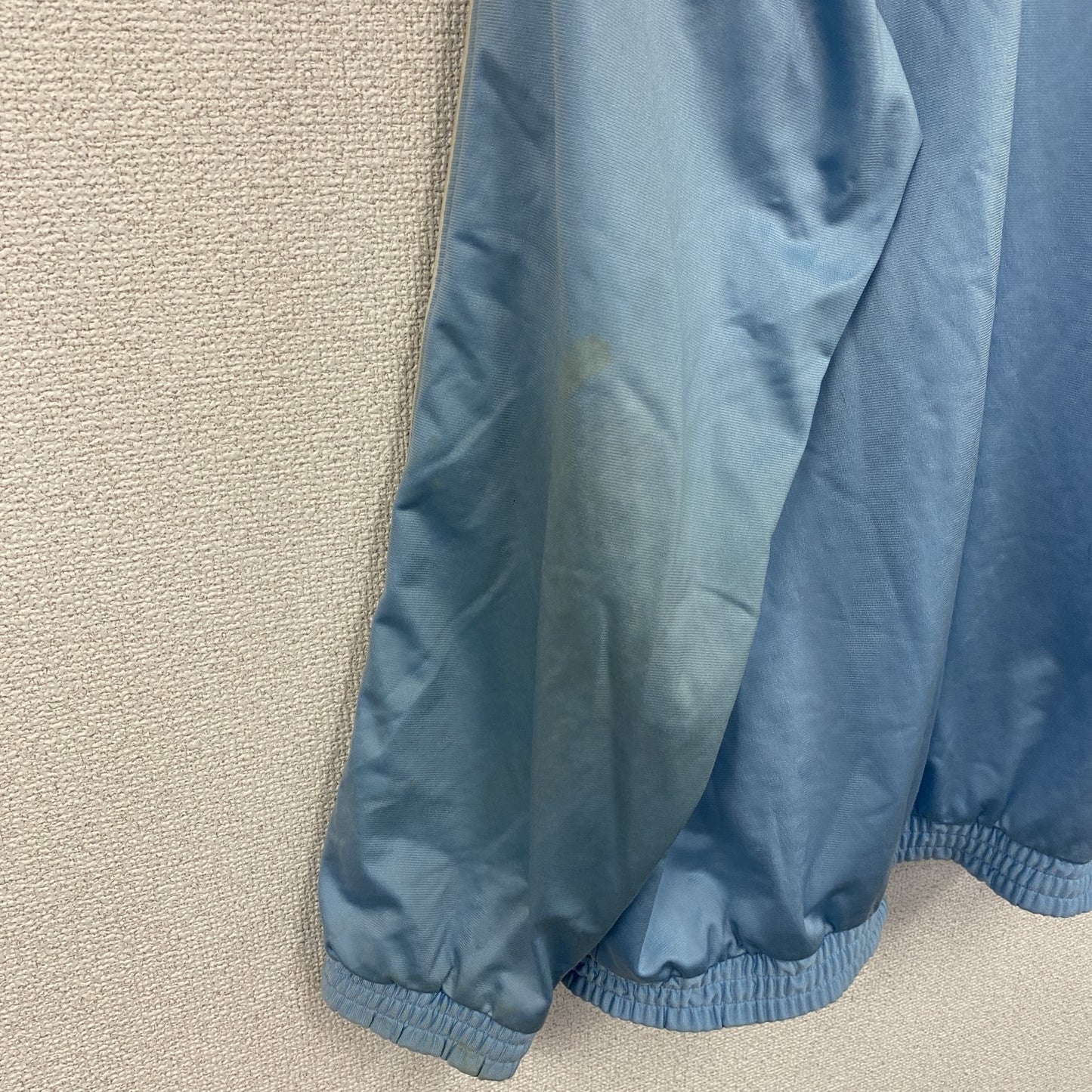 90s～　PUMA　プーマ　トラックジャケット/ジャージ　ヴィンテージ　水色　ライトブルー　Lサイズ