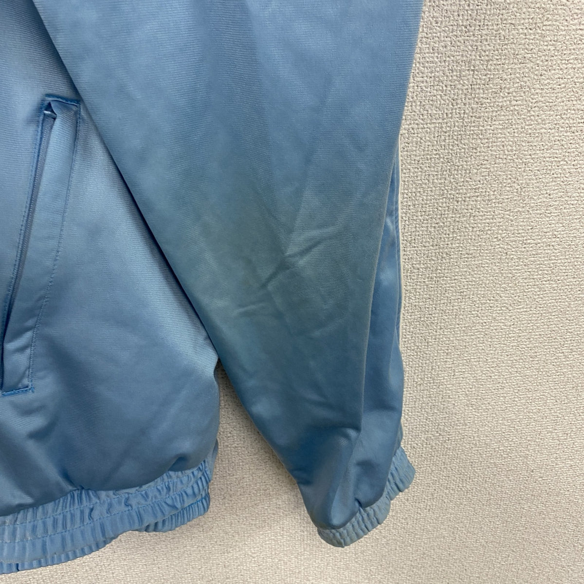 90s～　PUMA　プーマ　トラックジャケット/ジャージ　ヴィンテージ　水色　ライトブルー　Lサイズ　古着