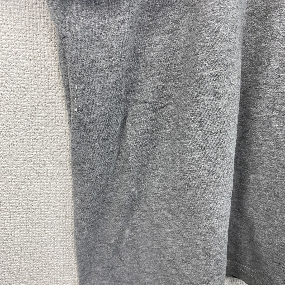 BC collection　半袖プリントTシャツ　人類の進化　灰色　グレー　Lサイズ　古着