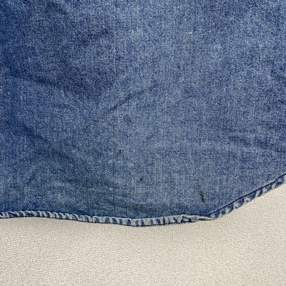 TOMMY HILFIGER　トミーヒルフィガー　長袖デニムシャツ　ボタンダウンシャツ　インディゴ　Lサイズ