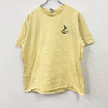 DELTA PRO WEIGHT　半袖プリントTシャツ　熱帯魚　献血　黄色　イエロー　XLサイズ　古着