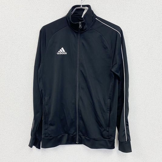adidas　アディダス　トラックジャケット/ジャージ　黒　ブラック　Mサイズ