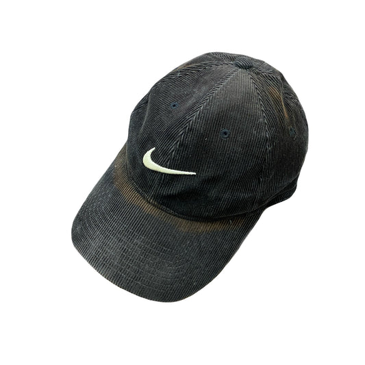 NIKE GOLF　ナイキゴルフ　6パネルキャップ　コーデュロイベースボールキャップ　黒　ブラック　ONE SIZE