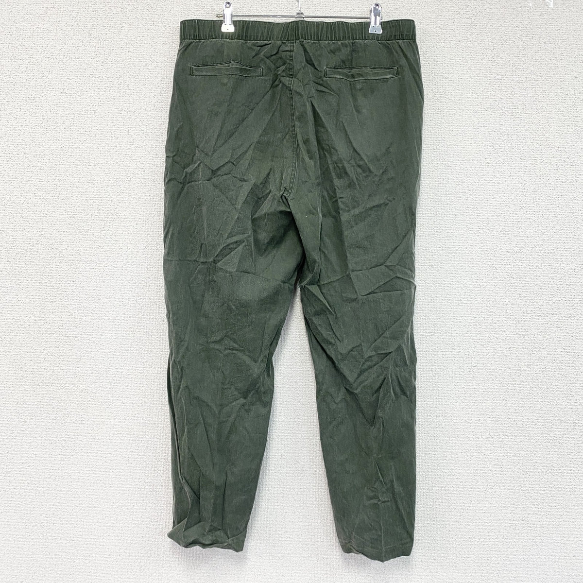 L.L.Bean　エルエルビーン　イージーパンツ　緑　グリーン　Lサイズ メンズ コットン 古着