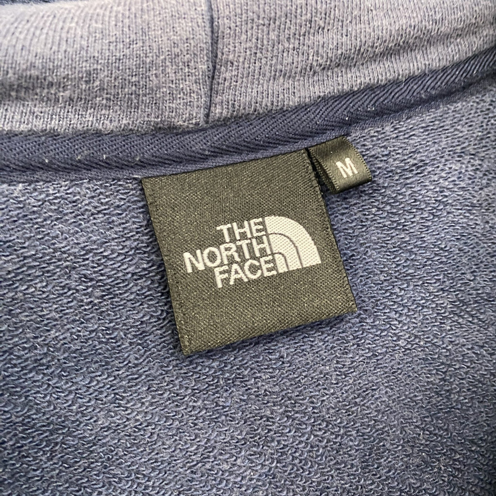 THE NORTH FACE　ザ・ノースフェイス　フルジップスウェットパーカー/フーディー　フェード　ネイビー　紺　Mサイズ トレーナー スウェットトップス フード付き 古着